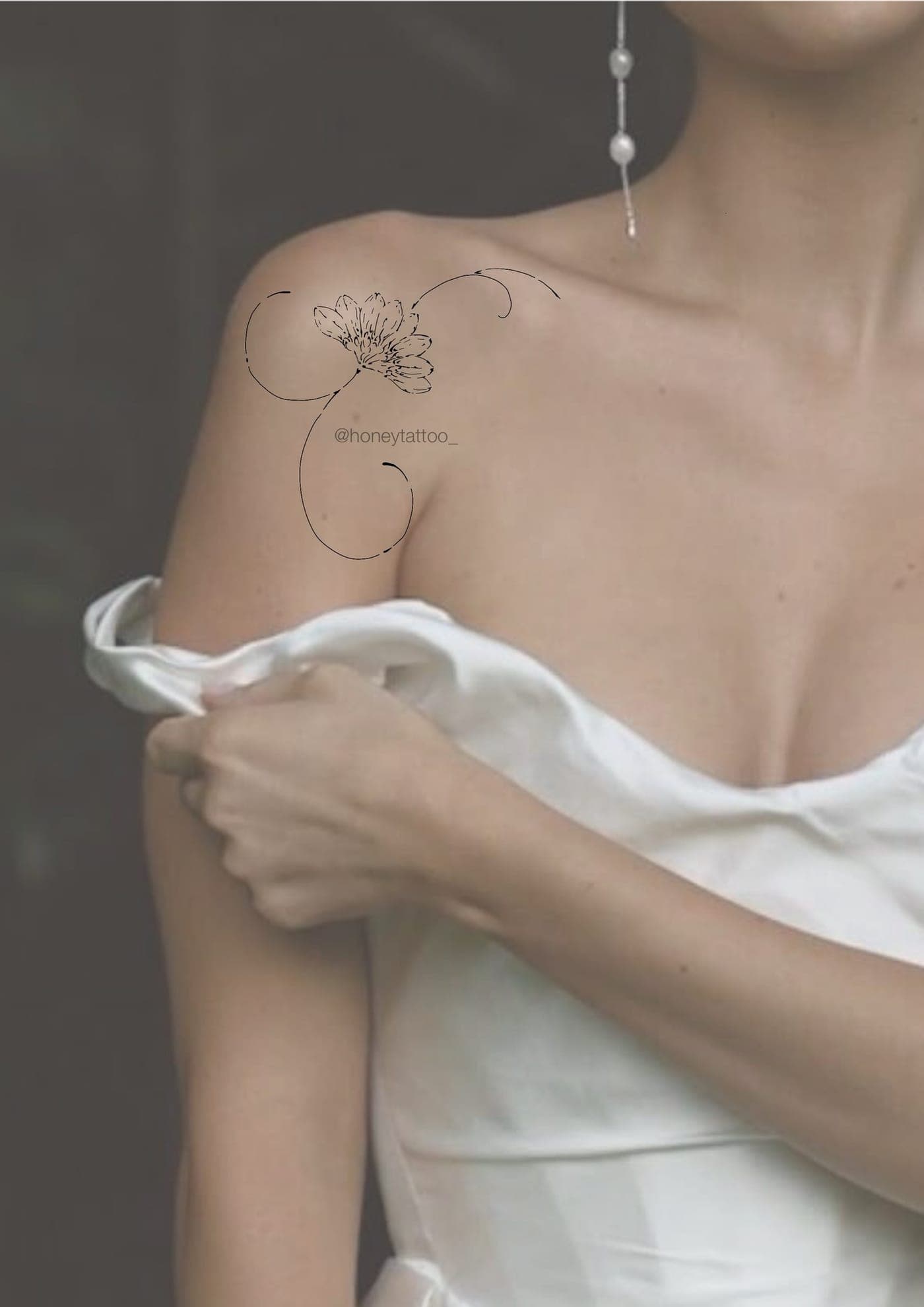 Flor con ramas · clavícula